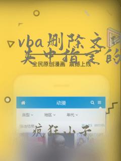 vba删除文件夹中指定的文件