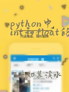 python中int和float的区别