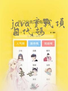 java实战项目代码