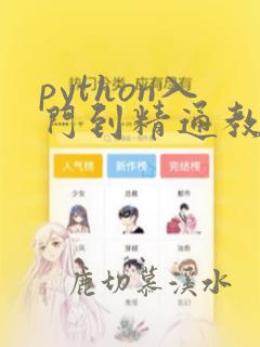 python入门到精通教程