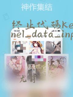 终止代码kernel_data_inpage_error
