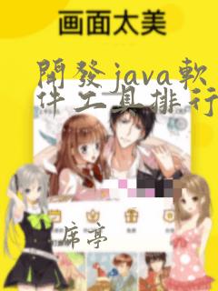 开发java软件工具排行