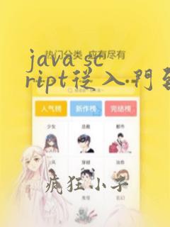 java script从入门到精通