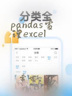 pandas处理excel