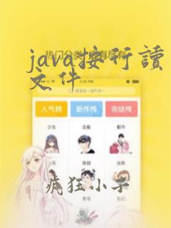 java按行读文件