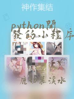 python开发的小程序