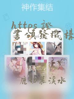 https 证书颁发机构