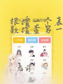 根据一个表中的数据查另一个表数据