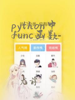python中func函数