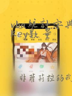 vba统计字典key数量