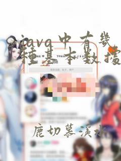 java中有几种基本数据类型