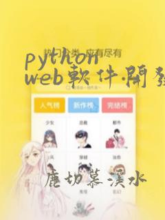 python web软件开发