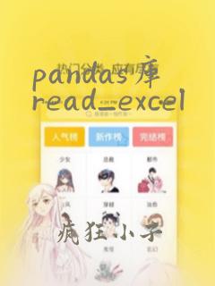 pandas库read_excel