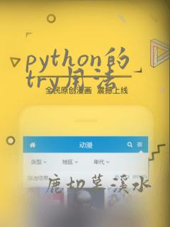 python的try用法