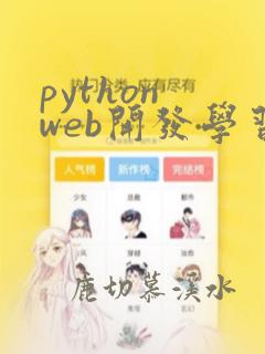 python web开发学习