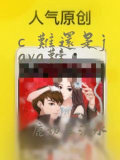 c 难还是java难
