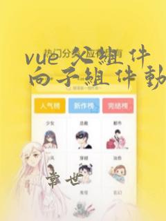 vue 父组件向子组件动态传值