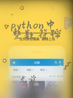 python中整数符号