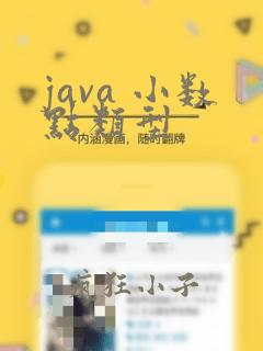 java 小数点类型