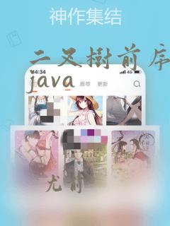二叉树前序遍历java