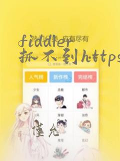 fiddler抓不到https