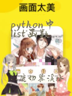 python中list函数