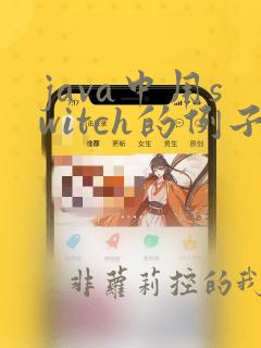 java中用switch的例子