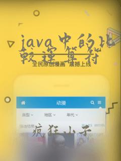 java中的比较运算符