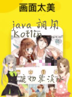 java 调用 kotlin