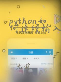 python如何连续输入n行数据