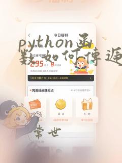 python函数如何传递参数