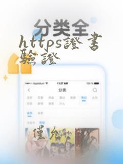 https证书验证