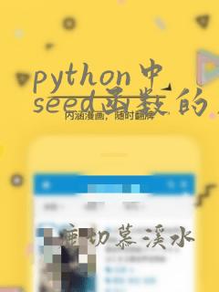 python中seed函数的用法