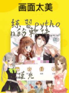 练习python的软件