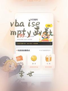 vba isempty函数
