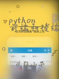 python 前端和后端