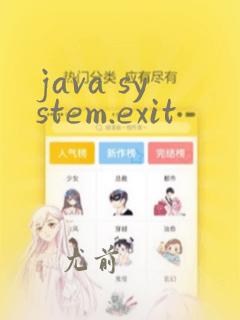 java system.exit