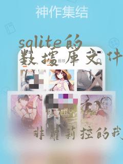 sqlite的数据库文件