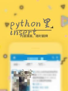 python里insert