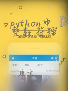 python中整数符号