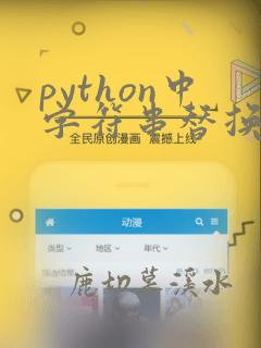 python中字符串替换函数