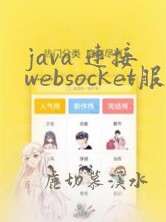 java 连接websocket服务端