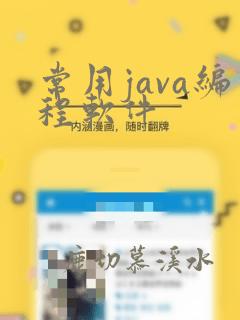 常用java编程软件