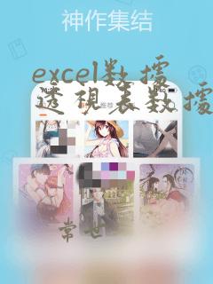 excel数据透视表数据分析