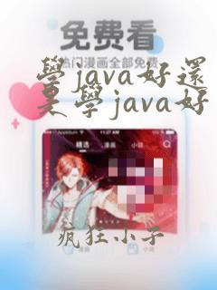 学java好还是学java好