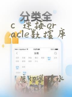 c 连接oracle数据库
