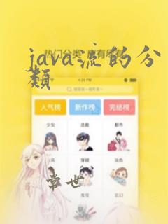 java流的分类