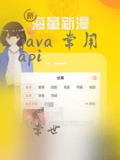 java 常用api