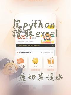 用python读取excel