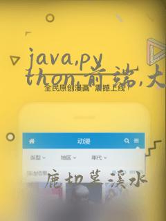 java,python,前端,大数据,人工智能